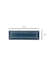 Bay Blue Beveled Subway 12 in. x 12 in. Ceramic Mesh-Mounted Mosaic Wall Tile by MSI (1 sq. ft./Each)